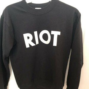 Sub Urban Riot "Riot" sweatshirt, Black, XS.